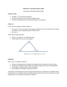 Math 4510 – Class Notes October 6, 2009 Problem 8.1 EEAT