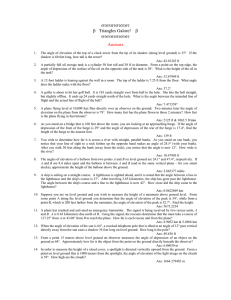     Triangles Galore!     Answers