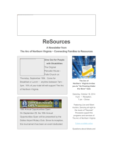 ReSources A Newsletter from
