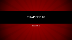 CHAPTER 10 Section 2