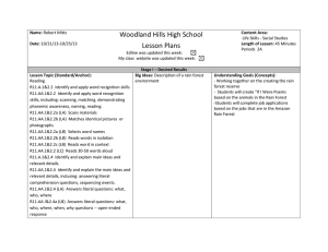 Woodland Hills High School Lesson Plans