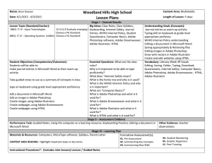 Woodland Hills High School Lesson Plans