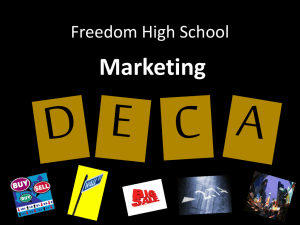 Marketing Freedom High School