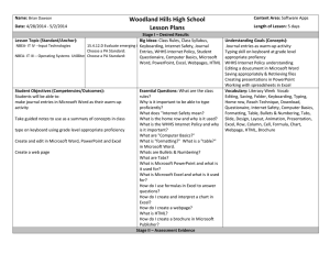 Woodland Hills High School Lesson Plans