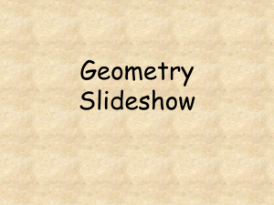 Geometry Slideshow