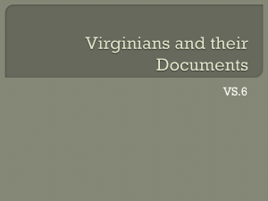 Virginia and their documents