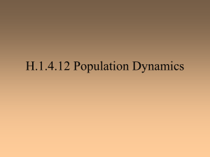 H.1.4.12 Population Dynamics