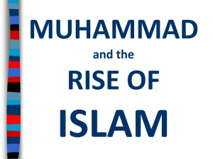 ISLAM MUHAMMAD RISE OF and the