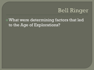 Introduction of Age of Explorations
