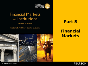 Part 5 Financial Markets