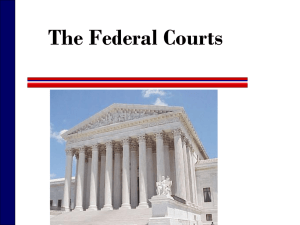 The Federal Courts