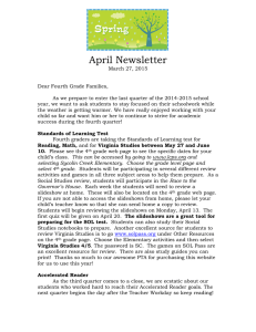 April Newsletter