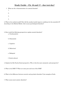 Study Guide – Ch. 16 and 17 – due test...