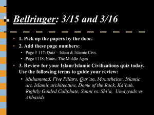 Bellringer: 3/15 and 3/16