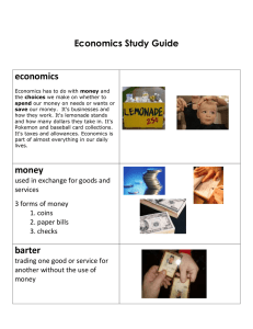 economics Economics Study Guide