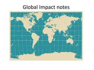 Global Impact notes
