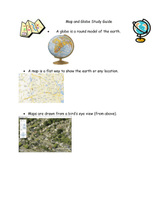 Map and Globe Study Guide
