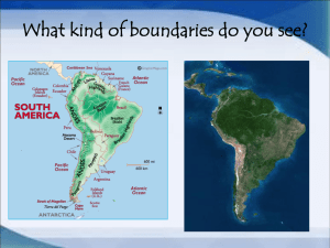 What kind of boundaries do you see?