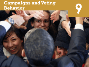 9 Campaigns and Voting Behavior