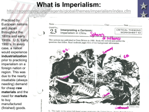 What is Imperialism: