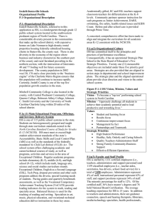 Iredell-Statesville Schools Organizational Profile P.1 Organizational Description