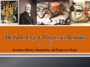   Invention, Industry, Immigration, and Progressive Change