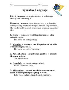 Figurative Language