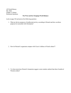 AP World History Mrs. Bird Chapter 15 Packet Document Questions