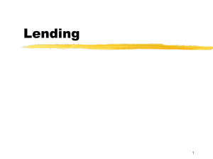 Lending 1