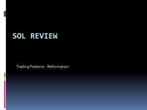 SOL REVIEW Trading Patterns - Reformation