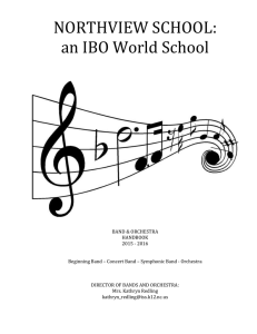 NORTHVIEW SCHOOL: an IBO World School