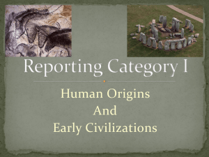 Human Origins And Early Civilizations