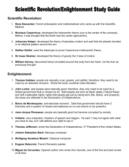 Scientific Revolution Essay The Yellow Wallpaper Character Analysis Essay also Modest Proposal Essay My First Day Of High School Essay