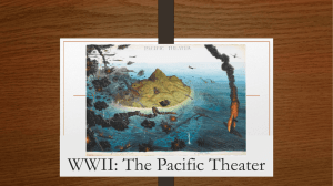 WWII: The Pacific Theater