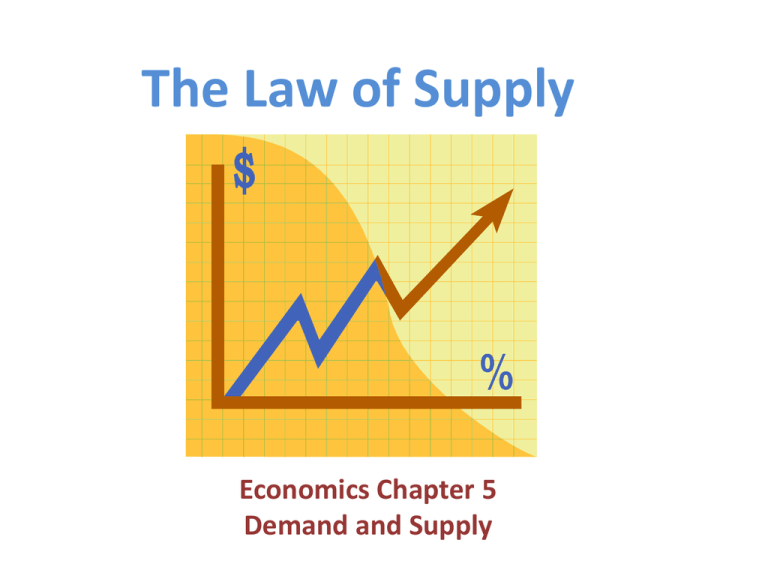 economics supply assignment