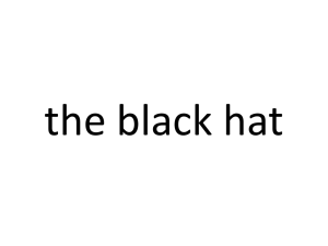 the black hat