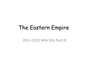 The Eastern Empire 2011-2012 WHI SOL Part IX
