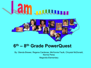 – 8 6 Grade PowerQuest th