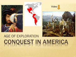 CONQUEST IN AMERICA AGE OF EXPLORATION Video