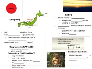 Japan Geography