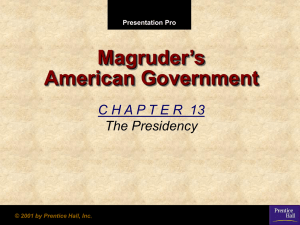 Magruder’s American Government C H A P T E R  13