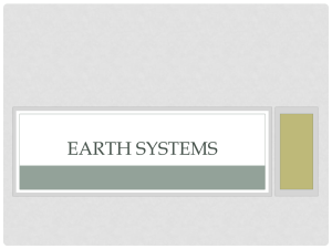 EARTH SYSTEMS