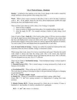 Distance and Displacement Worksheet