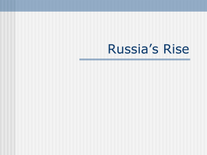 Russia’s Rise