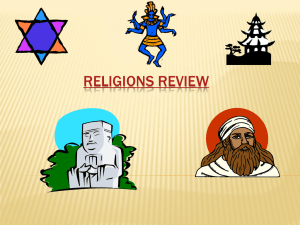 RELIGIONS REVIEW