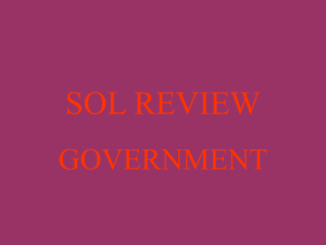 SOL REVIEW GOVERNMENT
