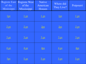 Regions East Regions West Native Where did
