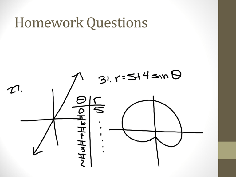 homework questions section 2