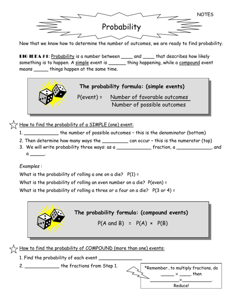 Probability Of 4 Numbers