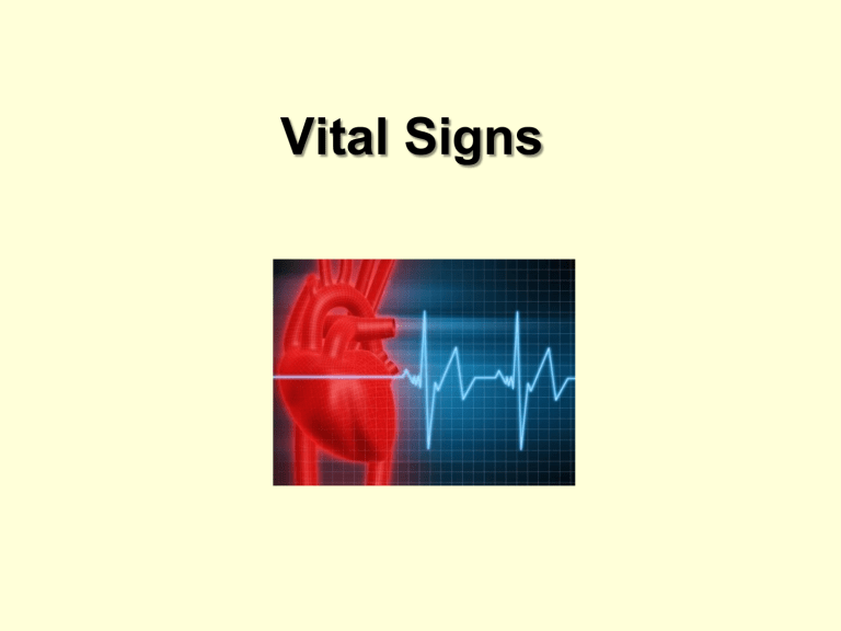 Vital Signs